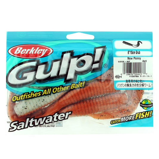 Catch more fish with our New Penny Saltwater Grub Soft Bait! 🐟✨