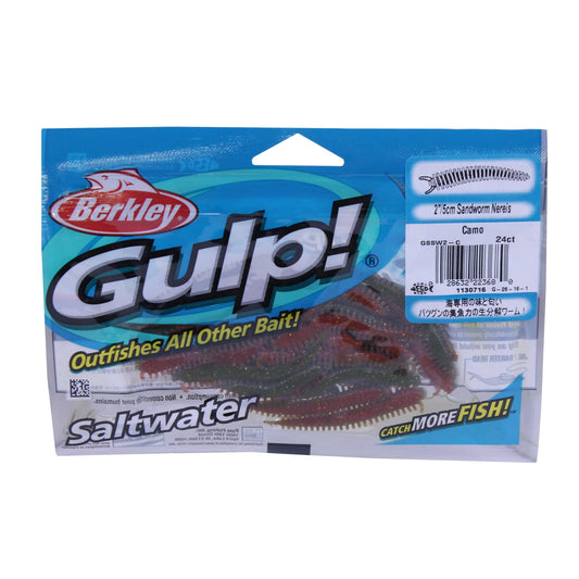 Catch more fish with Berkley's Saltwater Sandworm Bait! 🌊🐟 #FishingEssentials #SaltwaterFishing