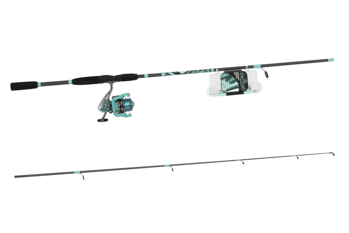 Ultimate Inshore Fishing Combo: Rigged N' Ready TSRNR40-IS702M 7' Medium Rod & Reel Pack.