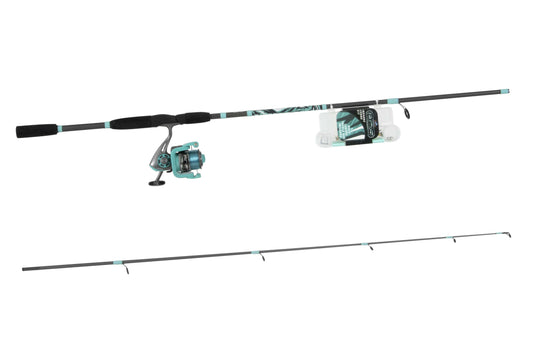 Ultimate Inshore Fishing Combo: Rigged N' Ready TSRNR40-IS702M 7' Medium Rod & Reel Pack.