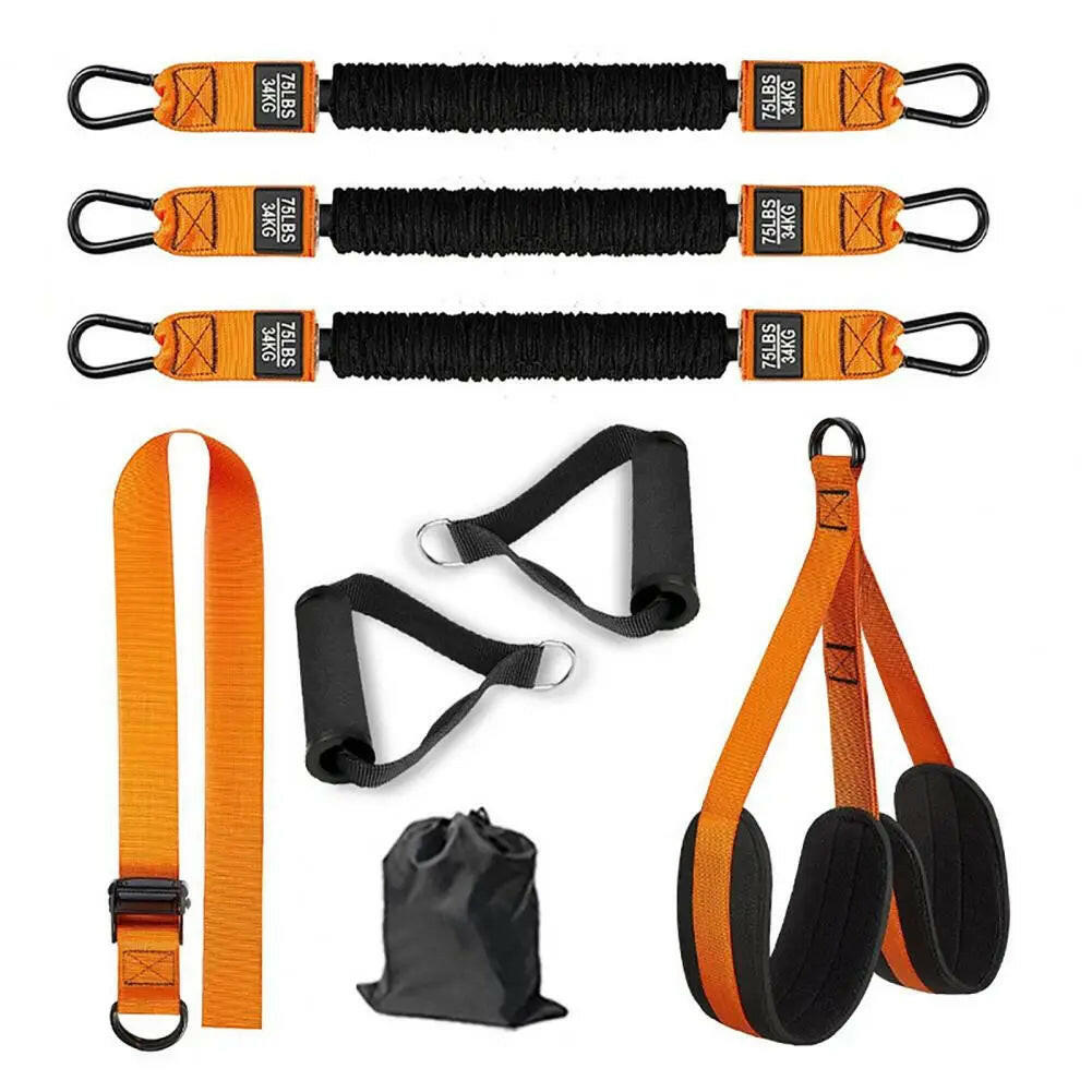 Transform Your Home Workouts with Our Adjustable Heavy Duty Pull-Up Band Set! 💪🏋️‍♂️ #AchieveYourFitnessGoals.