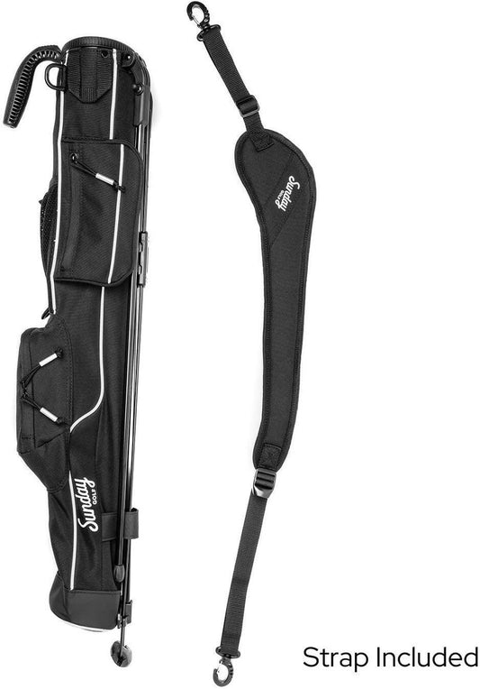 Lightweight Pitch N Putt Golf Bag with Strap and Stand – Durable and Easy to Carry for Driving Range, Par 3, and Executive Courses – 31.5 Inches Tall.