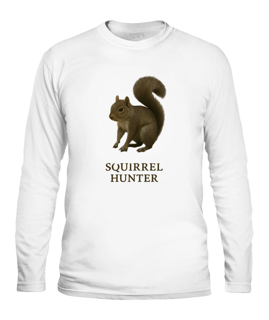 SQUIRREL HUNTER Unisex Long Sleeve Shirt