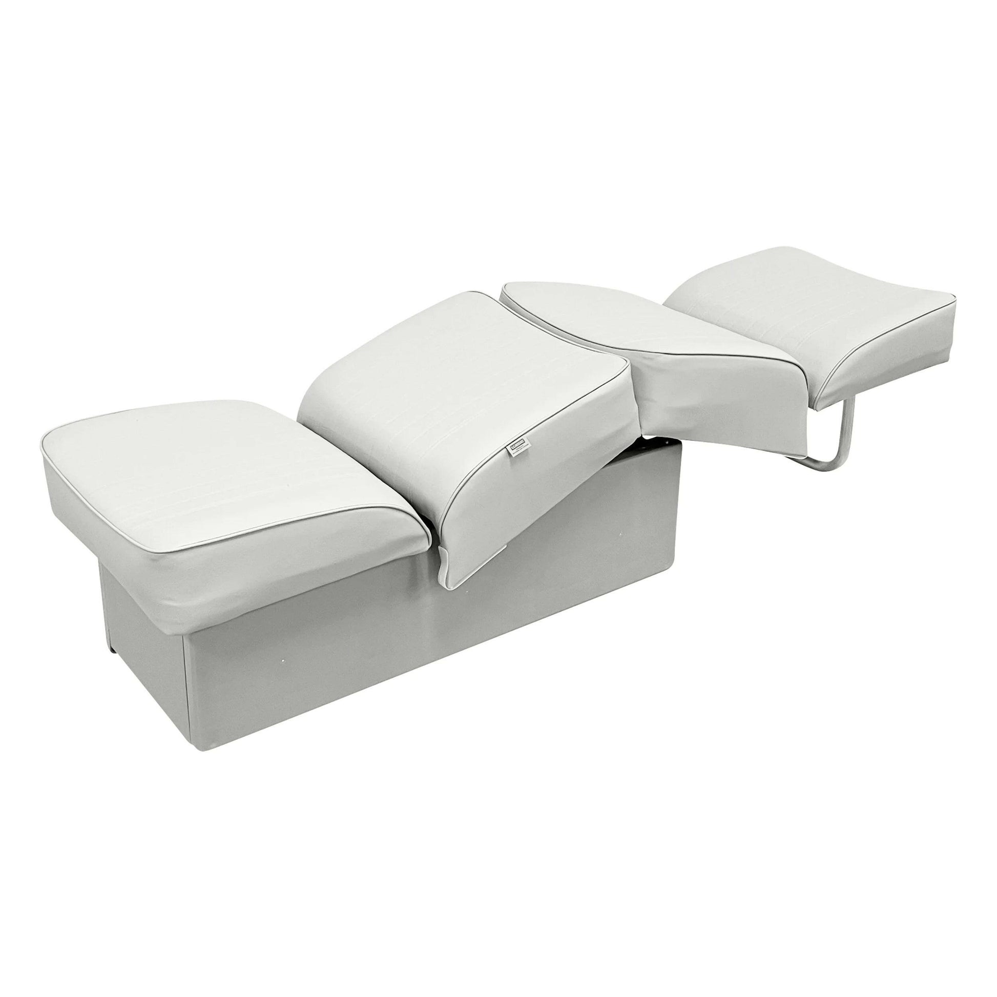Chill in Style with the 8WD707P-1-710 Deluxe White Lounge Seat! 🛋️✨.