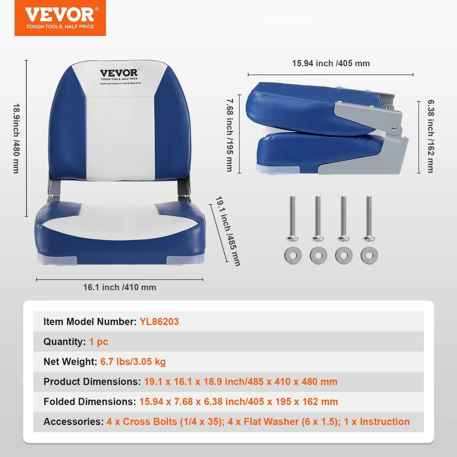 Transform your time on the water with our colorful, waterproof low back cushion seat! 🌊🛥️ #BoatLife #ComfortOnTheWater.