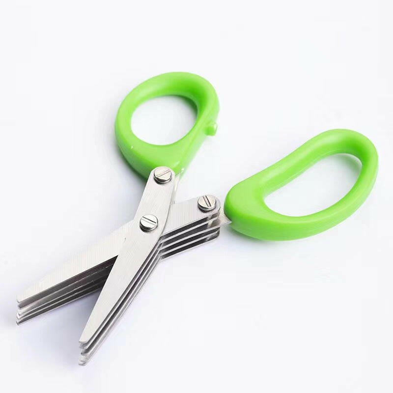 Five-Layer Vegetable Cutting Scissors.