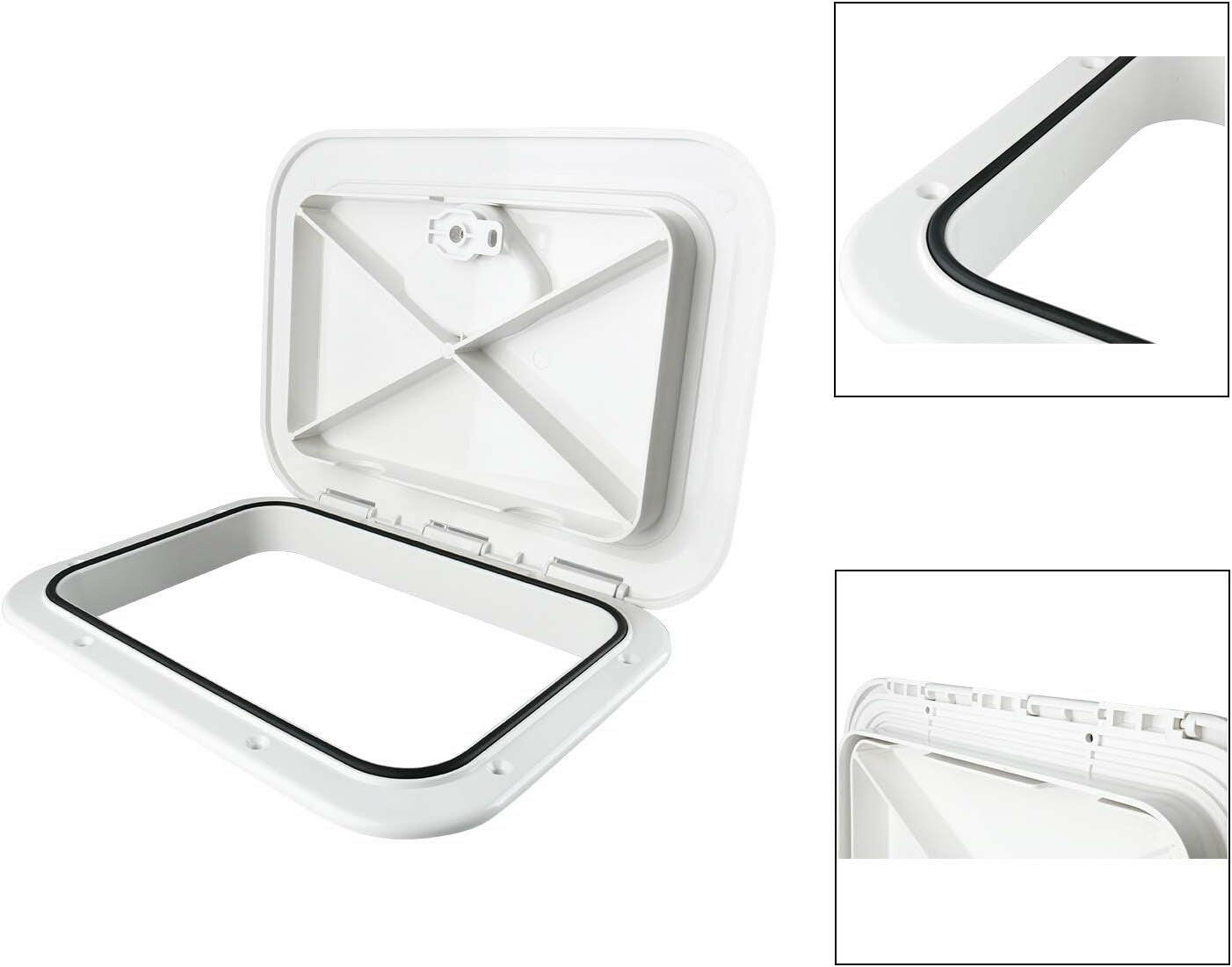 Marine Deck Access Hatch and Lid for Boats, Caravans, and RVs