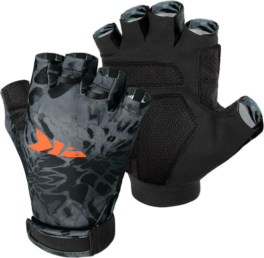 Gill Raker UPF50+ UV Protection Fishing Gloves for Men & Women - Ideal for Outdoor Activities like Kayaking, Sailing, Hiking & Biking