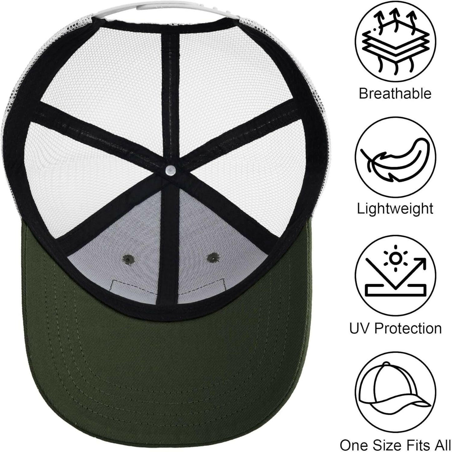 American Fish Flag Trucker Hats - Ideal Gifts for Anglers - Fashionable Snapback for Outdoor Activities and Everyday Use