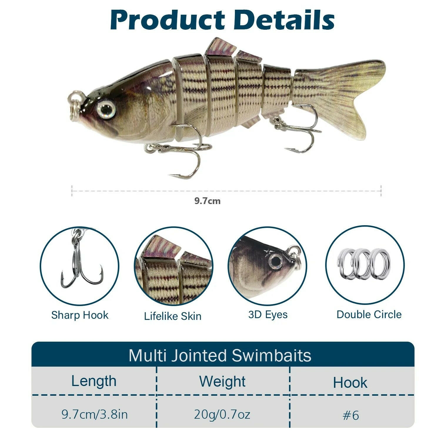 Catch the Big One! 🎣🎉 300-Piece Fishing Lures Kit with Tackle Box - Perfect for Bass, Trout & Walleye Adventures! 🐟✨.