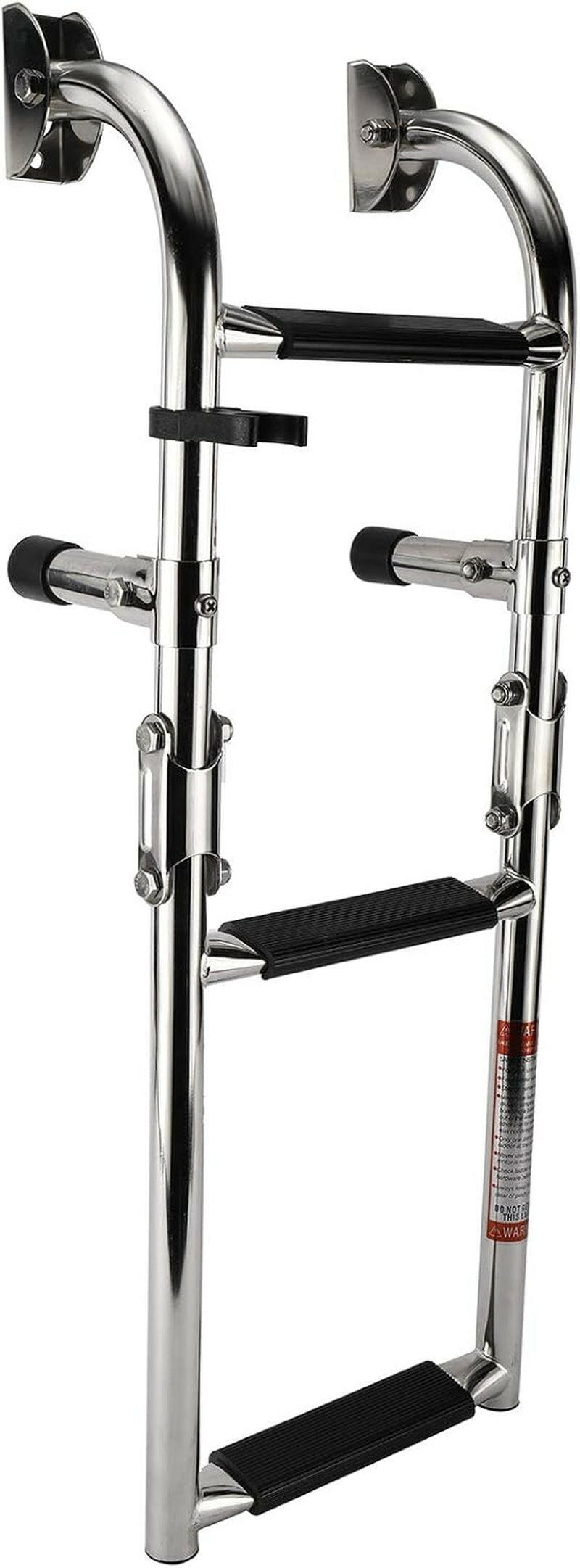 Upgrade Your Water Adventures with Our Foldable 3-Step Stainless Steel Boat Ladder! 🛥️🚤 #MarineGear #BoatLife.