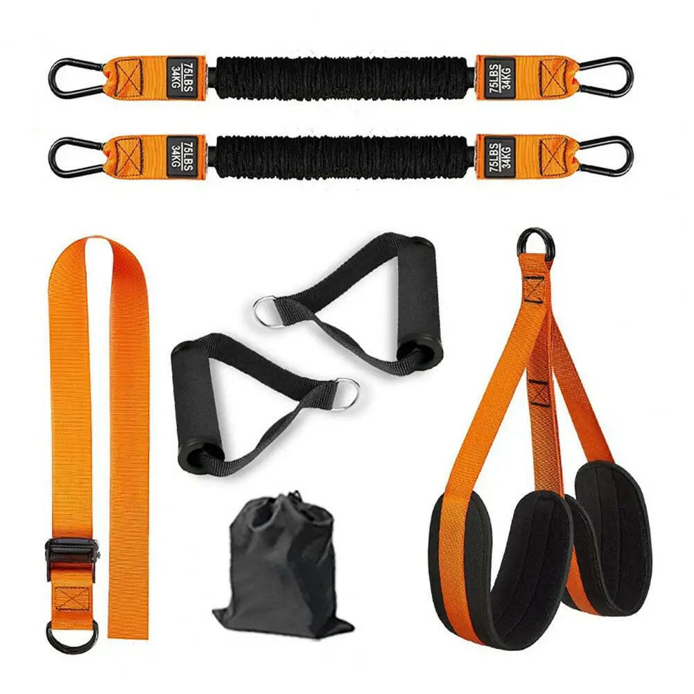 Transform Your Home Workouts with Our Adjustable Heavy Duty Pull-Up Band Set! 💪🏋️‍♂️ #AchieveYourFitnessGoals.