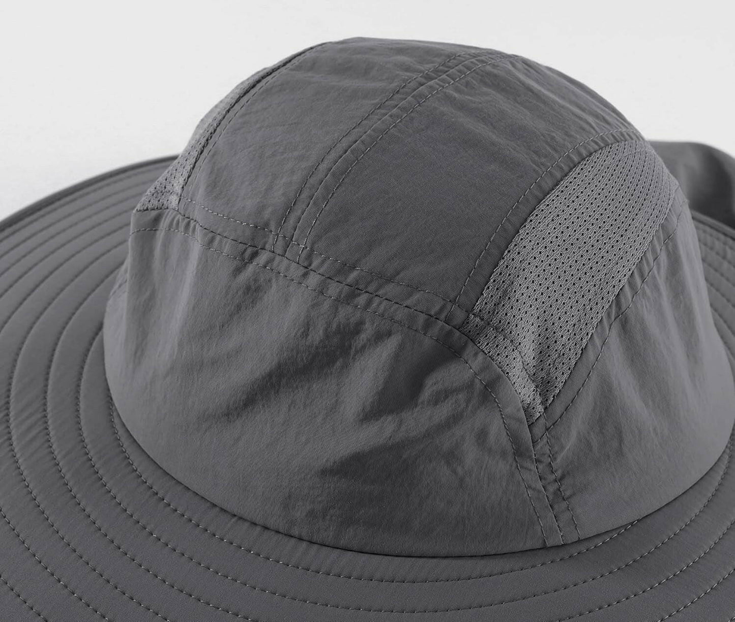 Ultimate UPF 50+ Men's Wide Brim Fishing Hat with Neck Flap - Superior Sun Protection for Outdoor Adventures