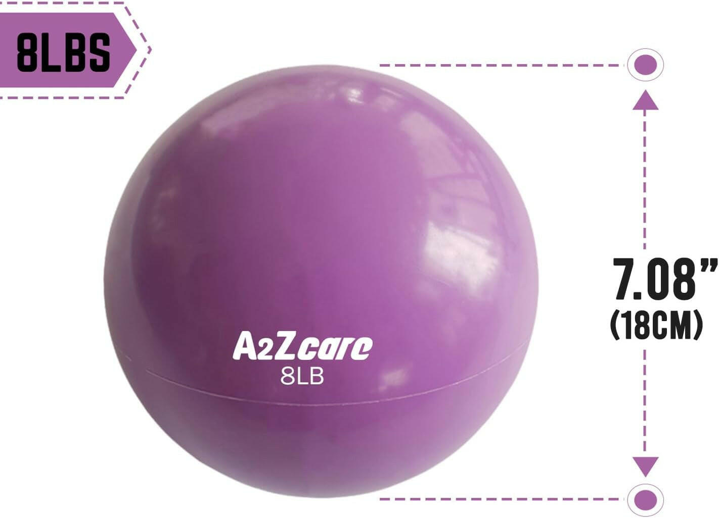 Elevate Your Workout with Our Soft Weighted Toning Ball - Perfect for Pilates, Yoga, and Physical Therapy!