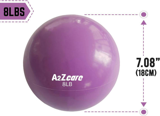 Elevate Your Workout with Our Soft Weighted Toning Ball - Perfect for Pilates, Yoga, and Physical Therapy!