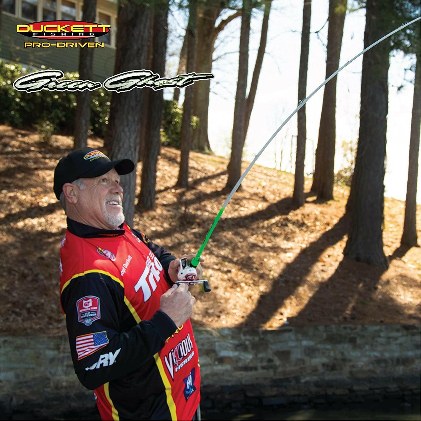 Green Ghost Angling Fishing Rods - Premium Sensi-Touch Blanks with True Split Reel Seat | Versatile Spinning, Casting & Crankin' Options.