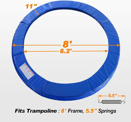 Transform Your Trampoline with Our Universal Waterproof Safety Pad - Fits 8 to 16 Foot Frames!
