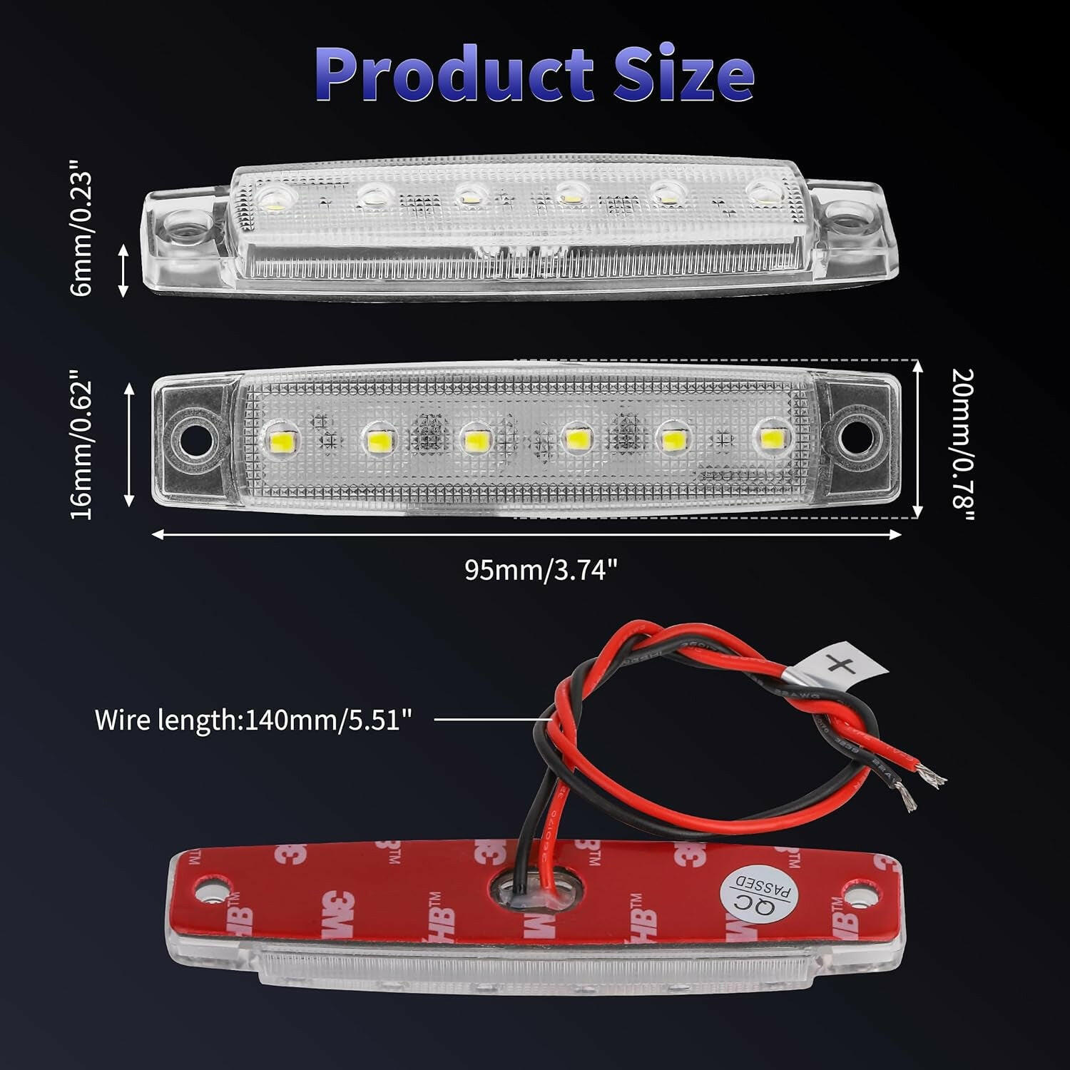 Illuminate Your Water Adventures! 🌊✨ 12V Waterproof Marine LED Lights - Ideal for Boats, Pontoons, Yachts & Kayaks (4 Pack White) 🚤💡.