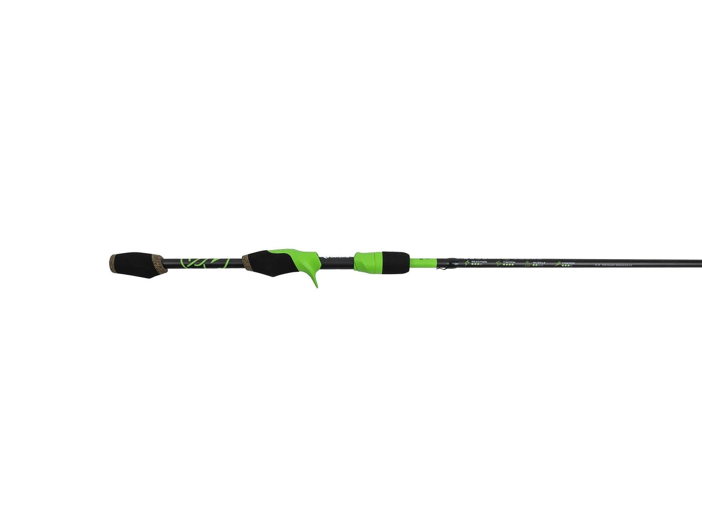 Green Series 6'9" Medium Moderate Twitch Casting Rod - 1 Piece, Perfect for Anglers!.