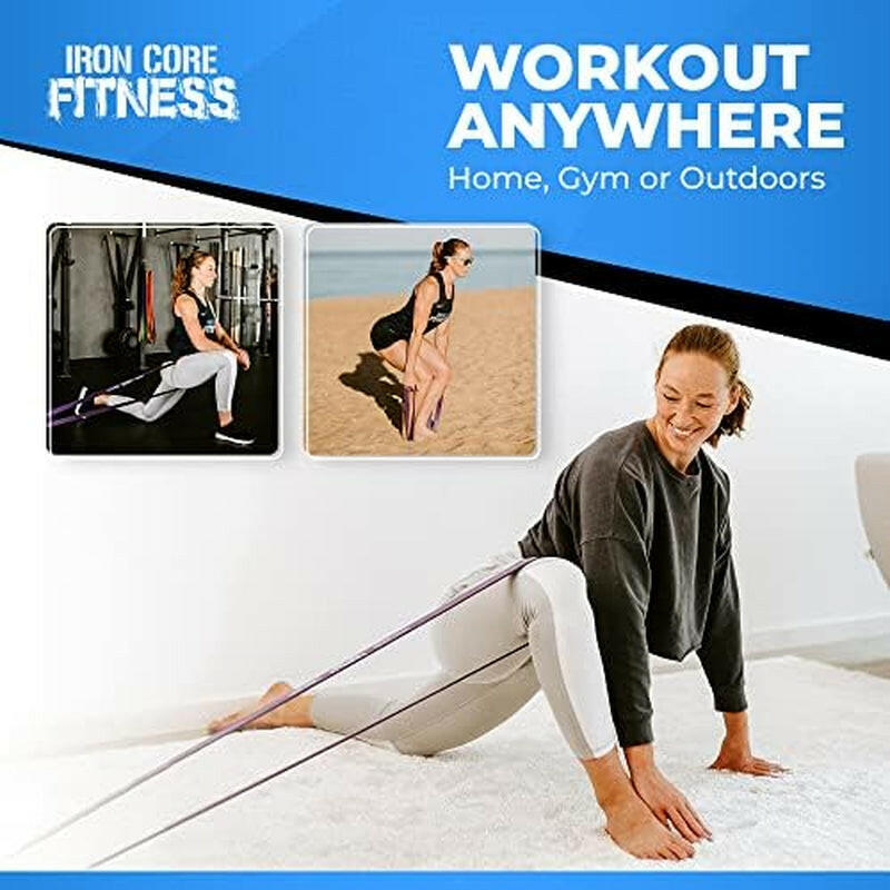 Ultimate Pull Up Assistance Bands - Enhance Strength & Flexibility at Home or Gym with Free Ebooks & Workout Chart!