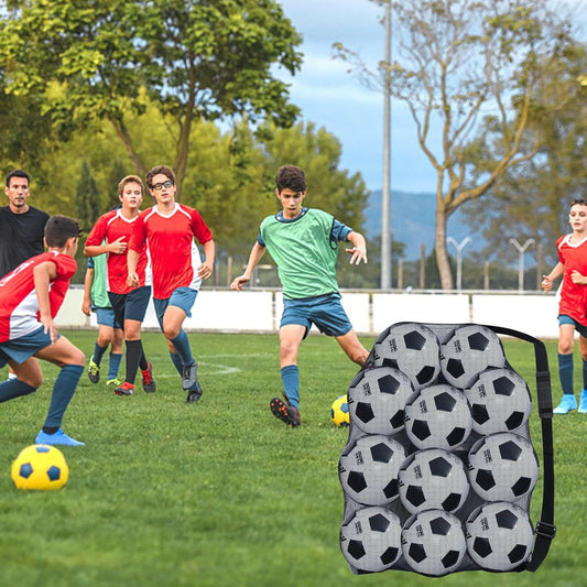 Ultimate Heavy Duty Sports Ball Bag: Perfect for Coaches! Holds 10-12 Footballs, Basketballs, or Tennis Balls - Extra Large Mesh with Drawstring! 🏈🏀🎾 #SportsGear #CoachingEssentials.