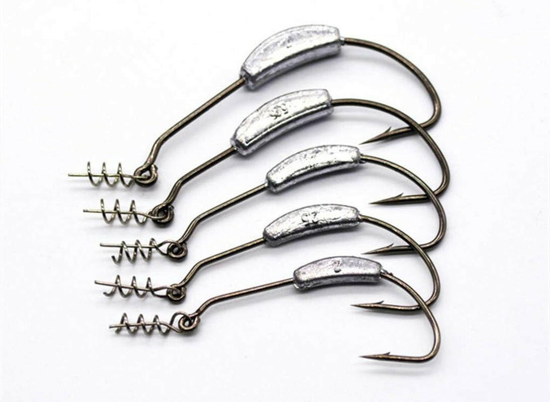Catch the Big One with Our Assorted Fishing Weighted Swimbait Hooks! 🎣💥.