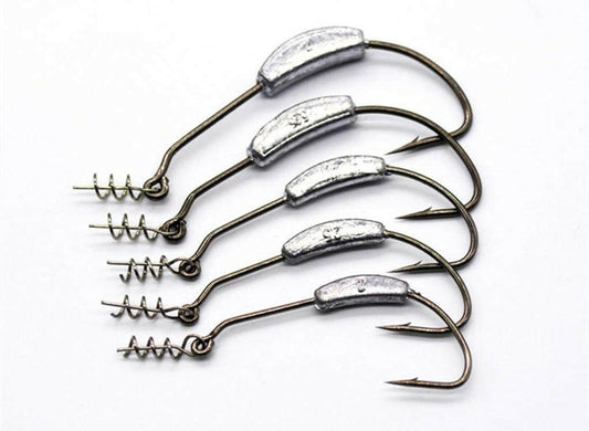 Catch the Big One with Our Assorted Fishing Weighted Swimbait Hooks! 🎣💥.