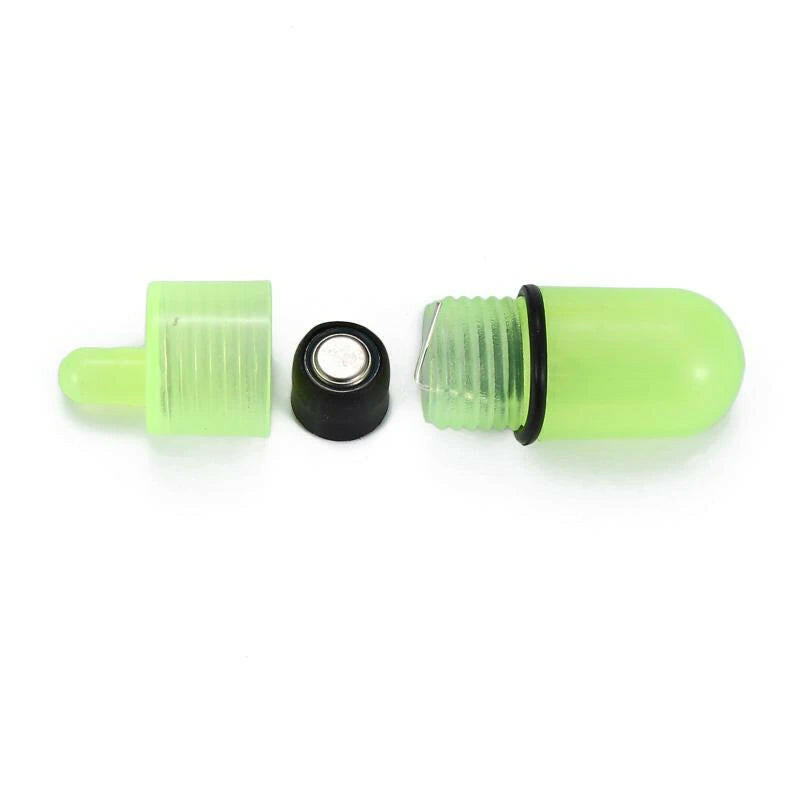 10/40 PC LED Night Fishing Bite Alarm with Dual Bells and Rod Tip Clip Alert System