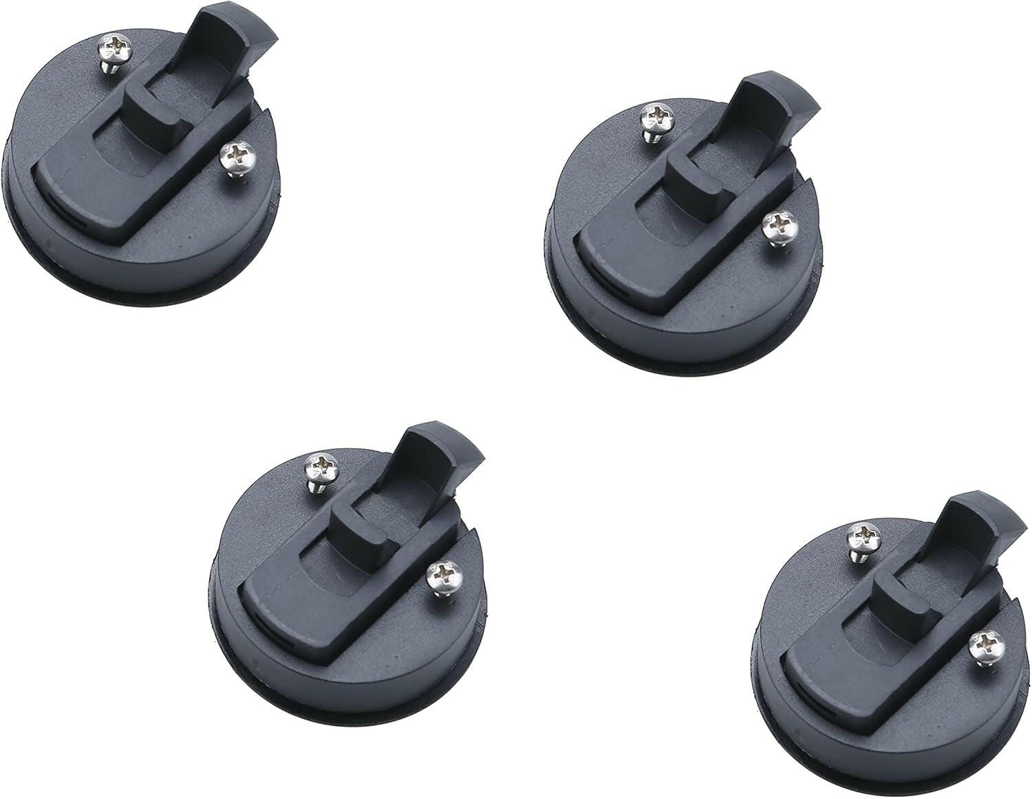 Upgrade Your RV or Boat with Our Sleek 2'' Black Plastic Flush Pull Slam Latch! Perfect for Deck Hatches & Cabinets! 🛥️✨ #MarineHardware #RVLife.