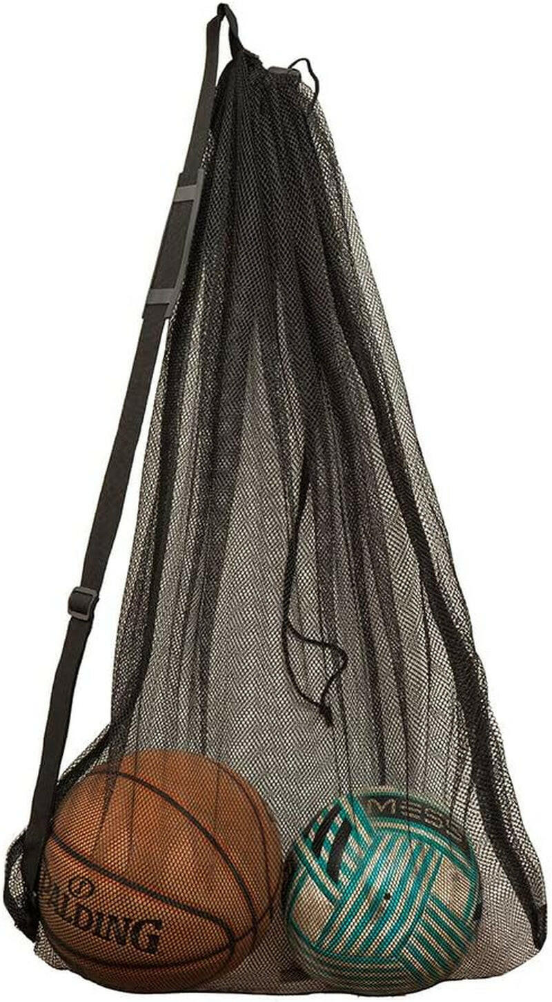 Ultimate Heavy Duty Sports Ball Bag: Perfect for Coaches! Holds 10-12 Footballs, Basketballs, or Tennis Balls - Extra Large Mesh with Drawstring! 🏈🏀🎾 #SportsGear #CoachingEssentials.