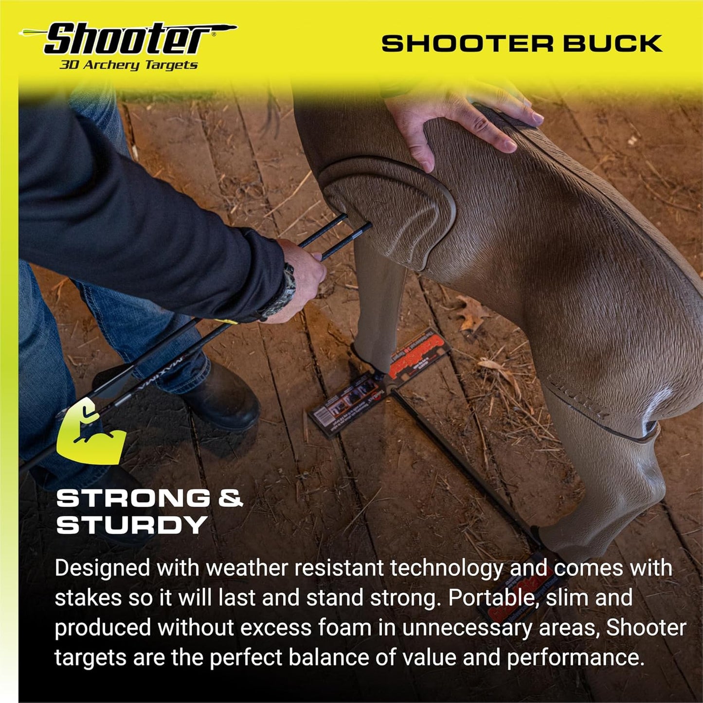 Buck 3D Deer Archery Practice Target