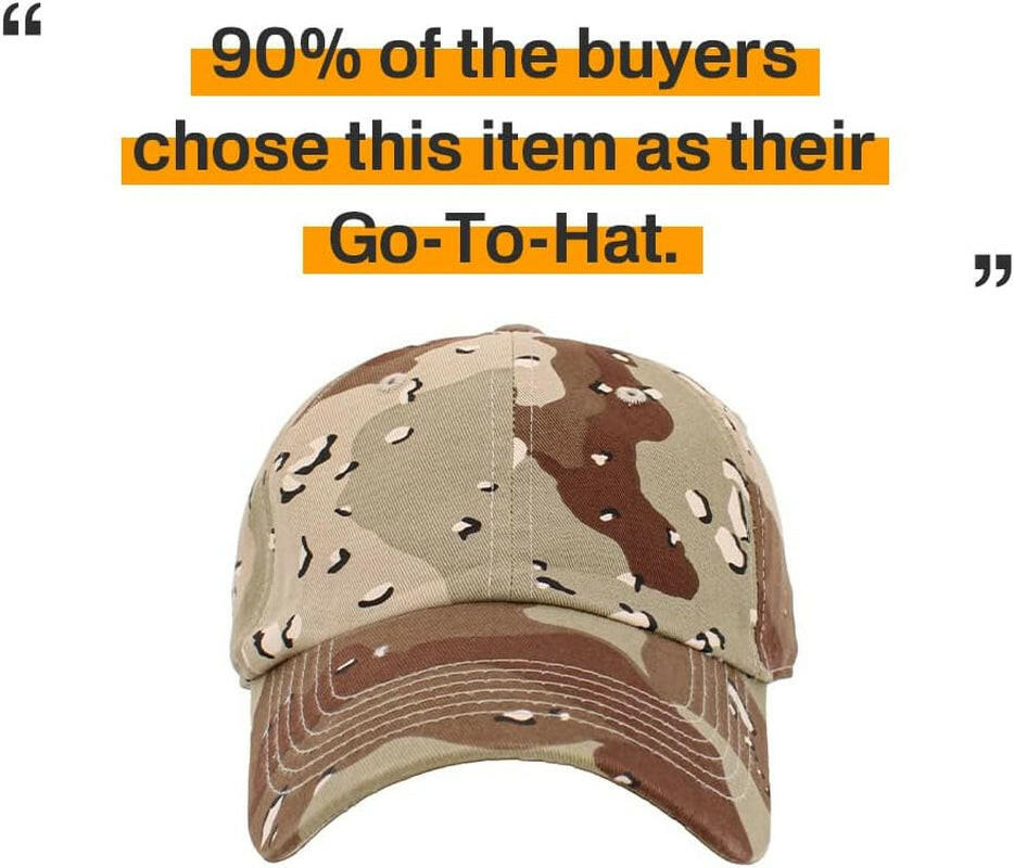 ® Classic Adjustable Low Crown Cotton Baseball Cap