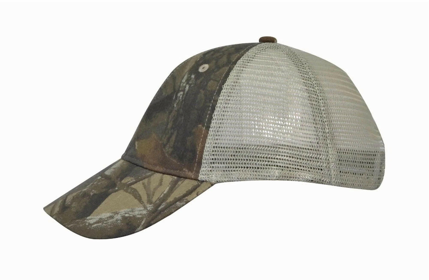 Realtree Hardwood Mesh Baseball Cap for Outdoor Sports and Hunting - Unisex Trucker Hat with Embroidery