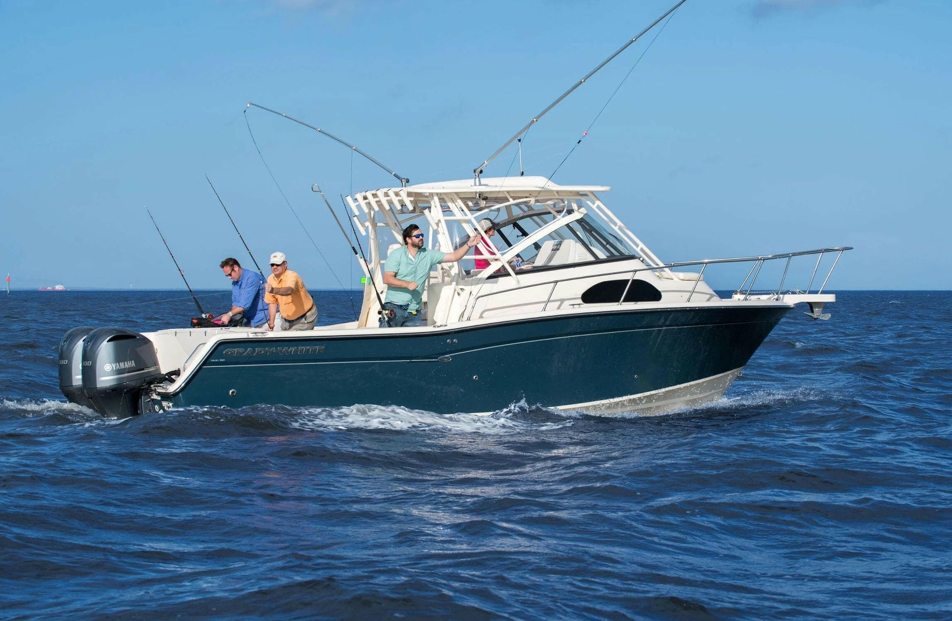 Seatech HSE6-4-6 6' 6" Tubular Glass Trolling Fishing Rod & Reel Combo for Adults - Perfect for Anglers!.