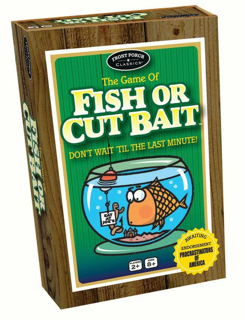 Get Hooked on Fun with the Front Porch Classic Fish or Cut Bait Dice Game! Perfect for Ages 8+! 🎲🐟.