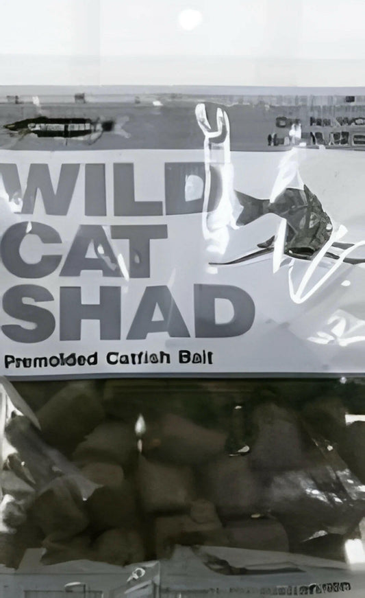 Wildcat Shad Pre-Molded Catfish Bait - Ultimate Fishing Success!