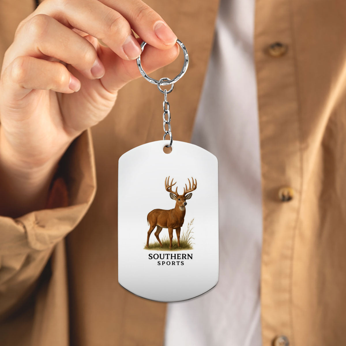 Aluminium Keychain