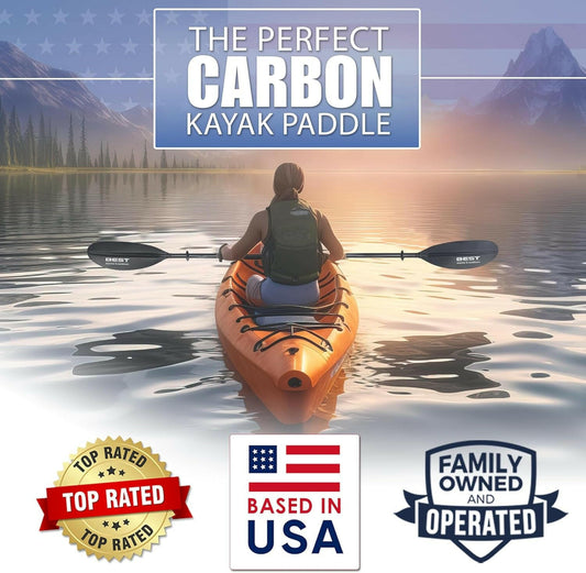 Lightweight Carbon Fiber Kayak Paddles - Perfect for Your Next Adventure! 🛶✨ Available in 220cm, 234cm, and 250cm!