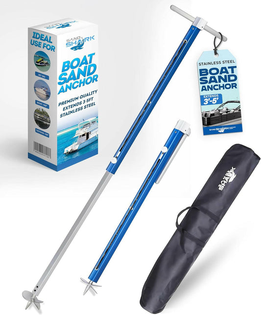 Elevate Your Boating Experience with the Ultimate Stainless Steel Anchor – Ideal for Pontoon Adventures! 🌊⚓️.