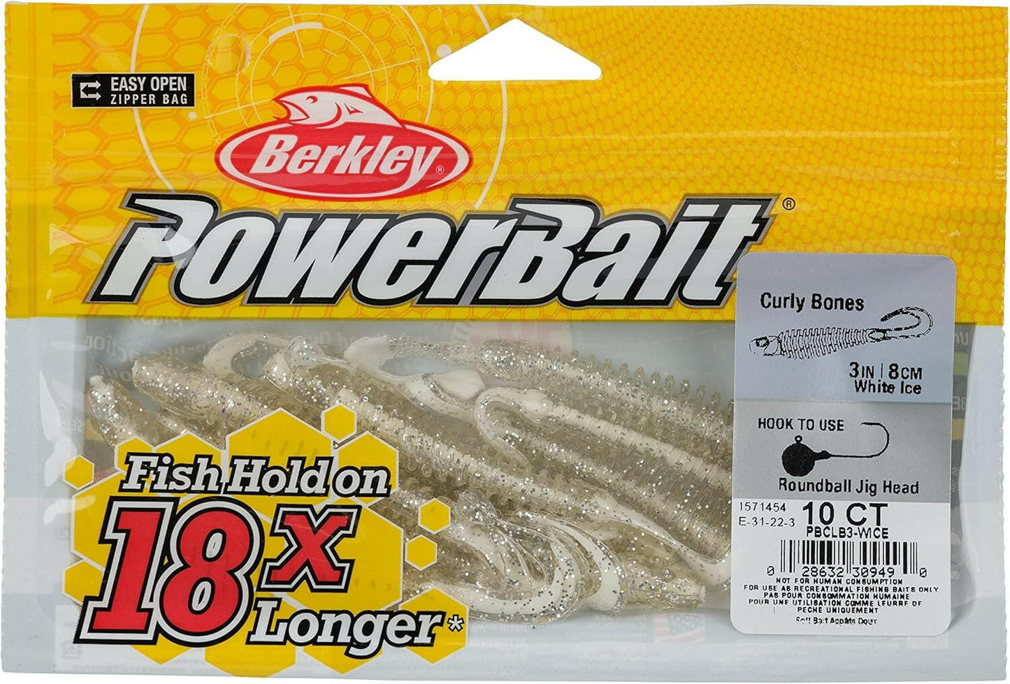 Catch the Big One with Powerbait Curly Bones Soft Bait! 🎣🐟 #FishingGear #AnglerLife.