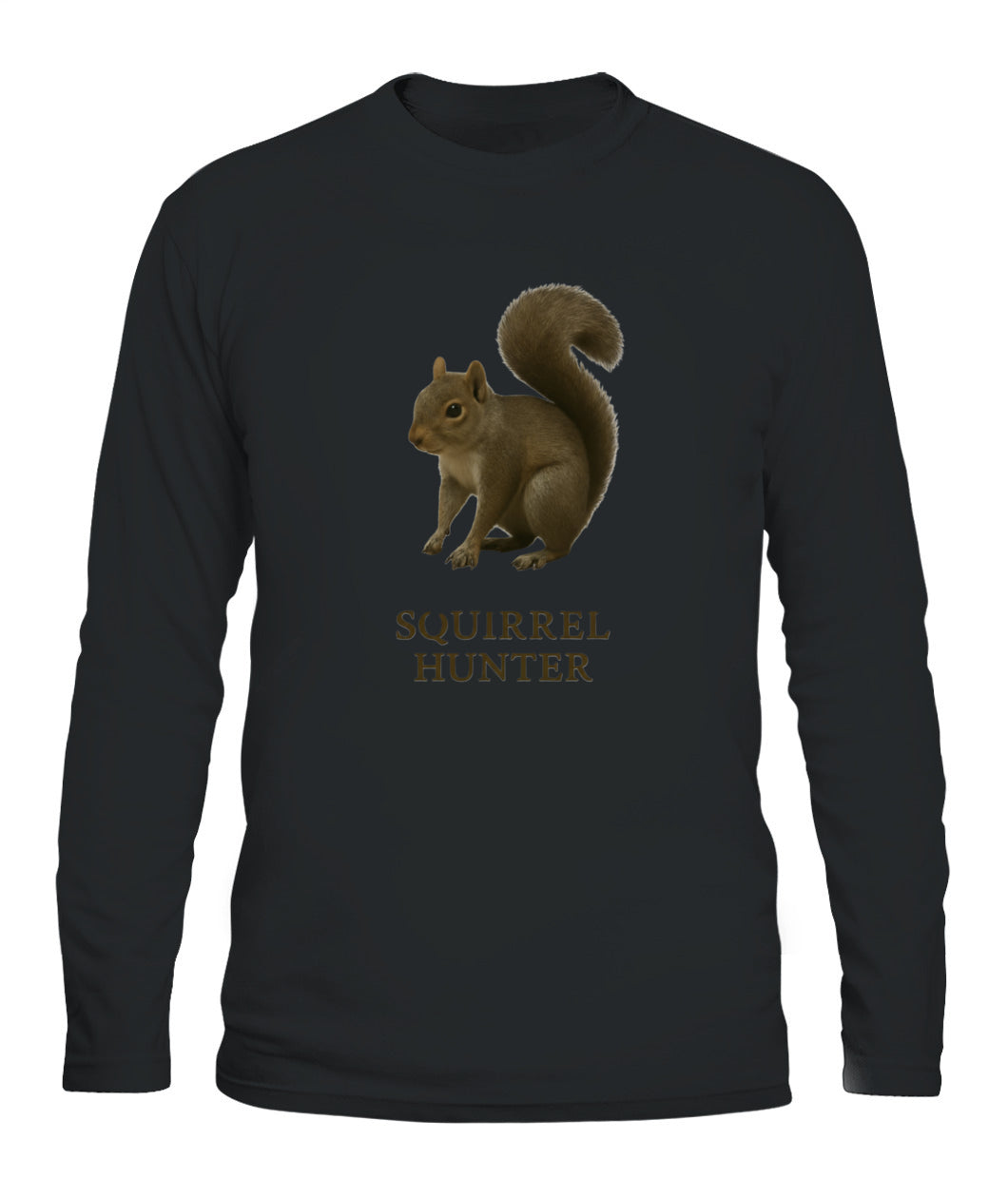 SQUIRREL HUNTER Unisex Long Sleeve Shirt