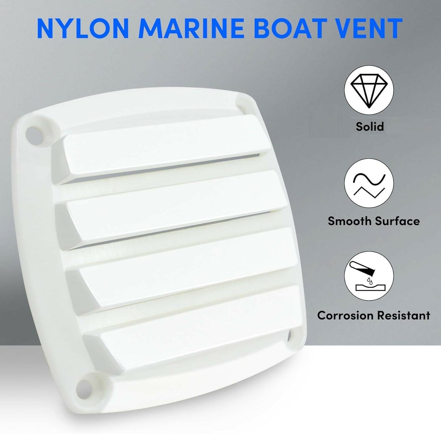 Breathe Easy on Your Boat! 🌊🚤 Grab Our 2 or 4 Pack of 3-Inch Nylon Louvered Marine Vents - Perfect for Yachts, RVs, and More! 🛥️✨ #MarineVent #BoatLife.