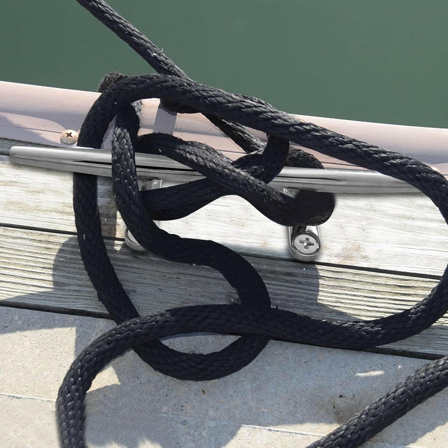 Enhance Your Dock with Premium 316 Stainless Steel Cleats - Ideal for Boats, Decks, and Nautical Decor! Available in 8/10/12/15 Inch Sizes and Various Pack Options!.