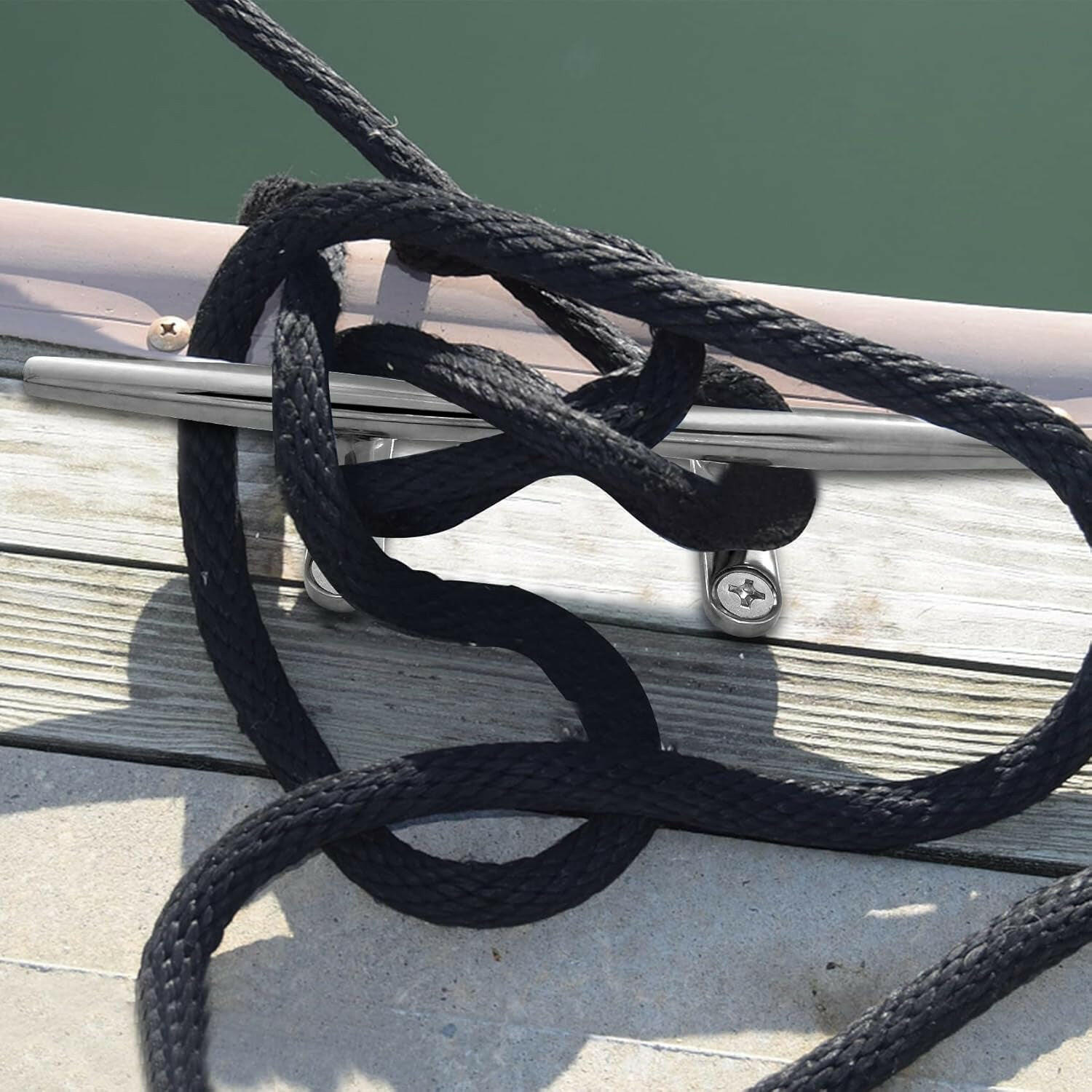 Enhance Your Dock with Premium 316 Stainless Steel Cleats - Ideal for Boats, Decks, and Nautical Decor! Available in 8/10/12/15 Inch Sizes and Various Pack Options!.