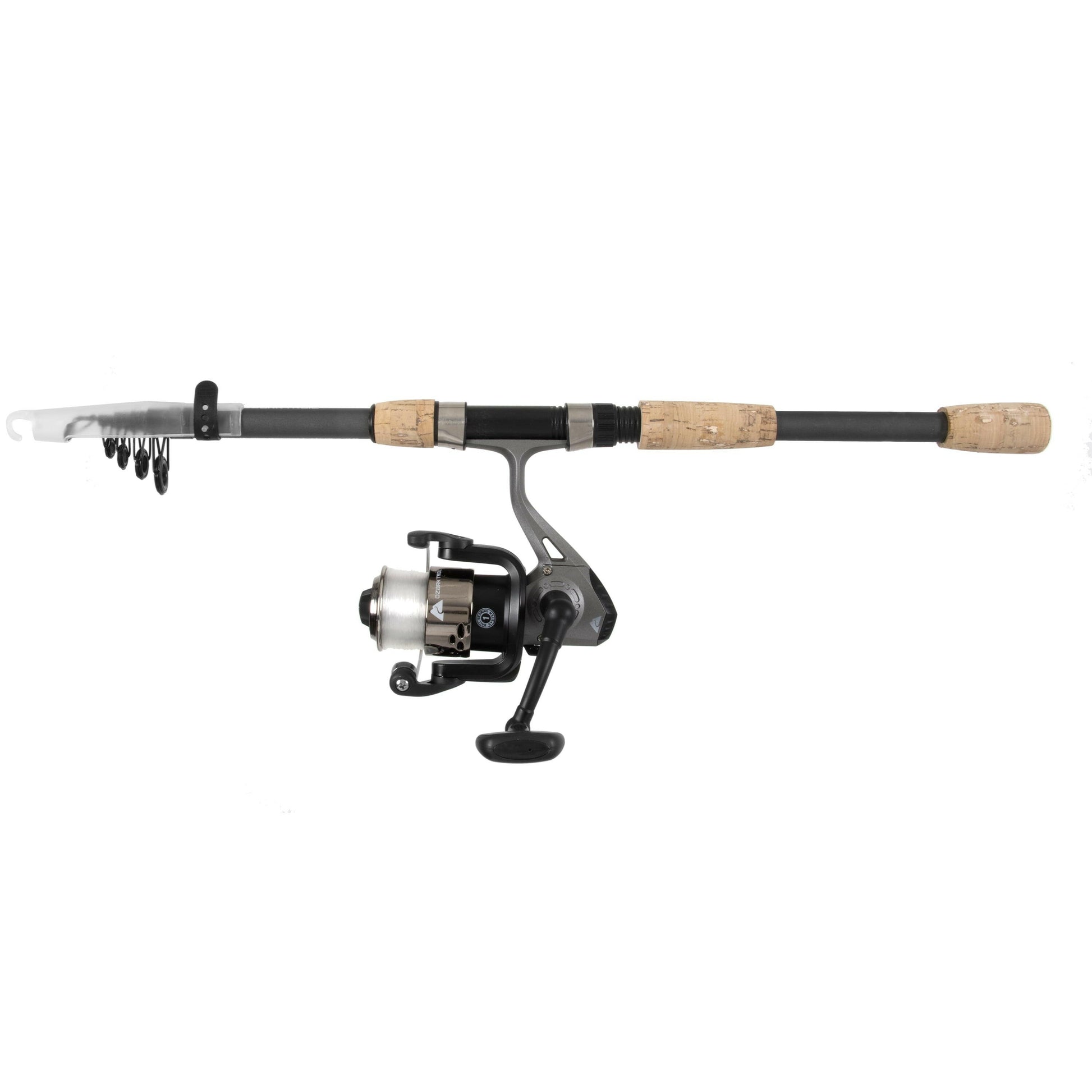 6'6" Medium Action Telescopic Spinning Combo (3-Pack) with Lures