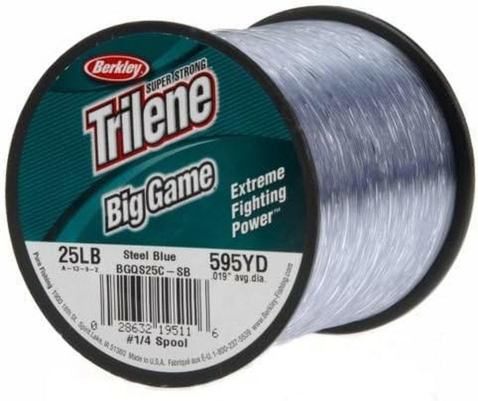 Trilene Big Game Monofilament Fishing Line - Unmatched Strength for Your Biggest Catches!.